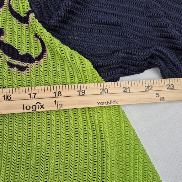 Chicos Easywear Open Front Waterfall Cardigan Women Sz 1 Floral Print Resortwear - Picture 9 of 11